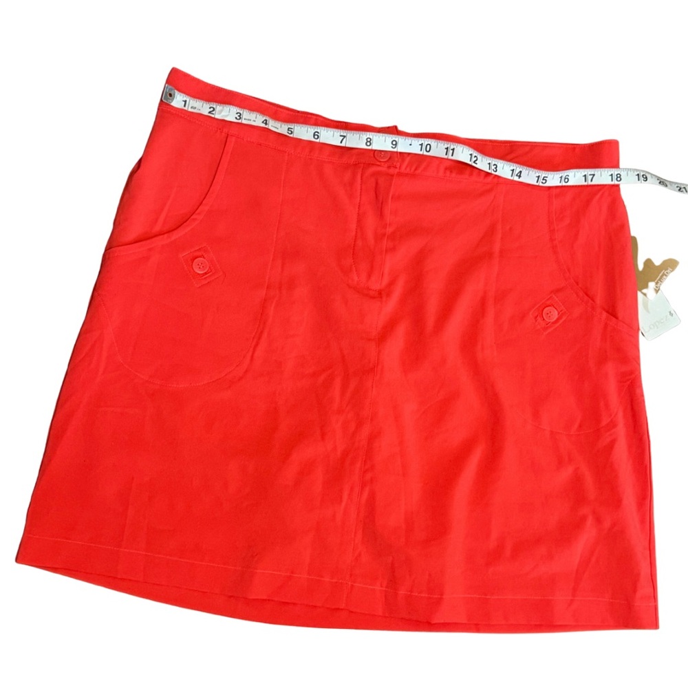 Nancy Lopez Golf Coral Skort | Size 14 | NWT | Moisture-Wick‎ Activewear - Picture 2 of 10
